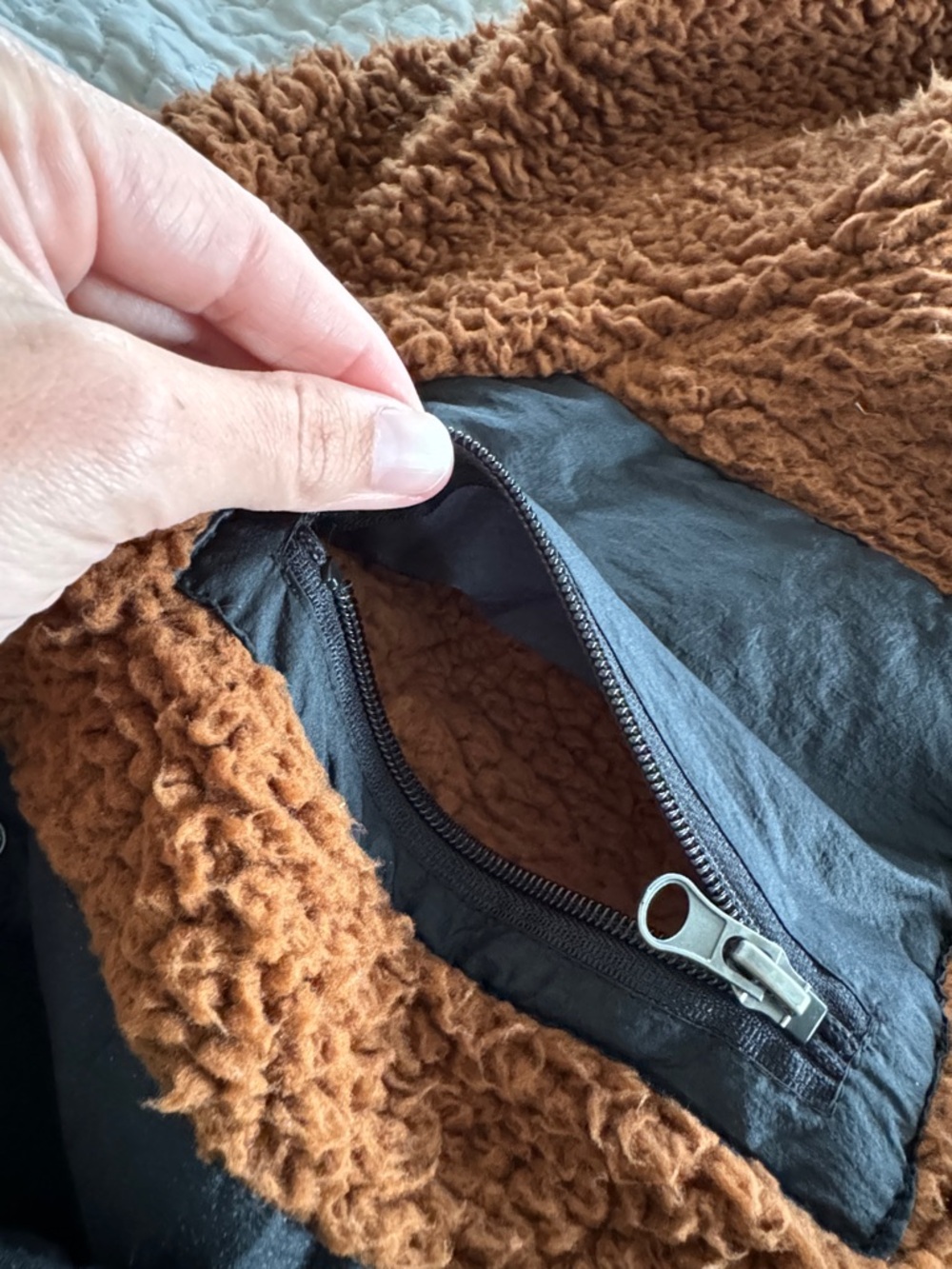 Thread & Supply Fleece/Sherpa Jacket - Picture 7 of 8
